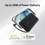 Pin sạc dự phòng Belkin Boost Charge dung lượng 10.000 mAh, sạc nhanh 20W PD kèm cáp USB-C bảo hành 2 năm — ảnh 4