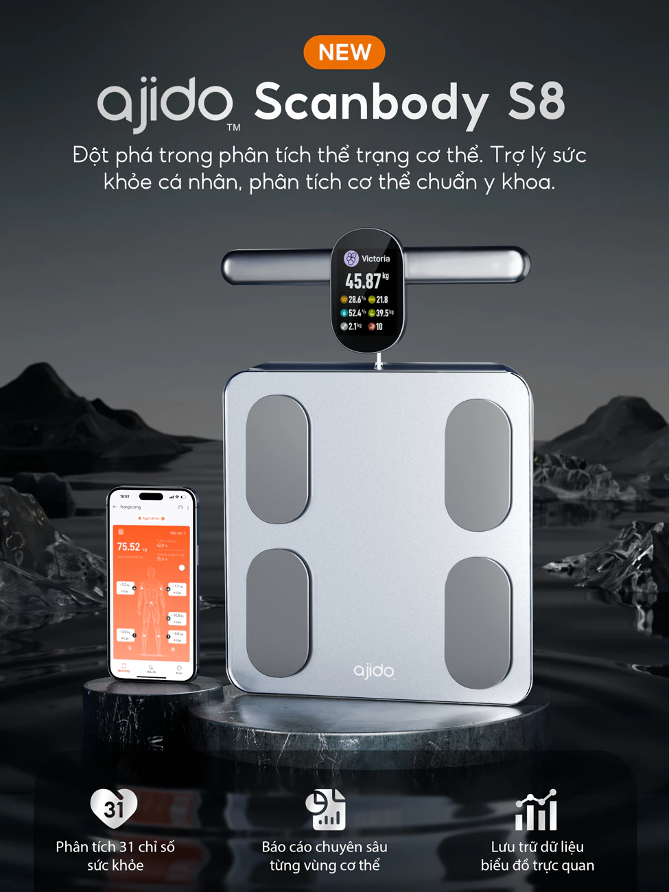 Ajido ScanBody S8