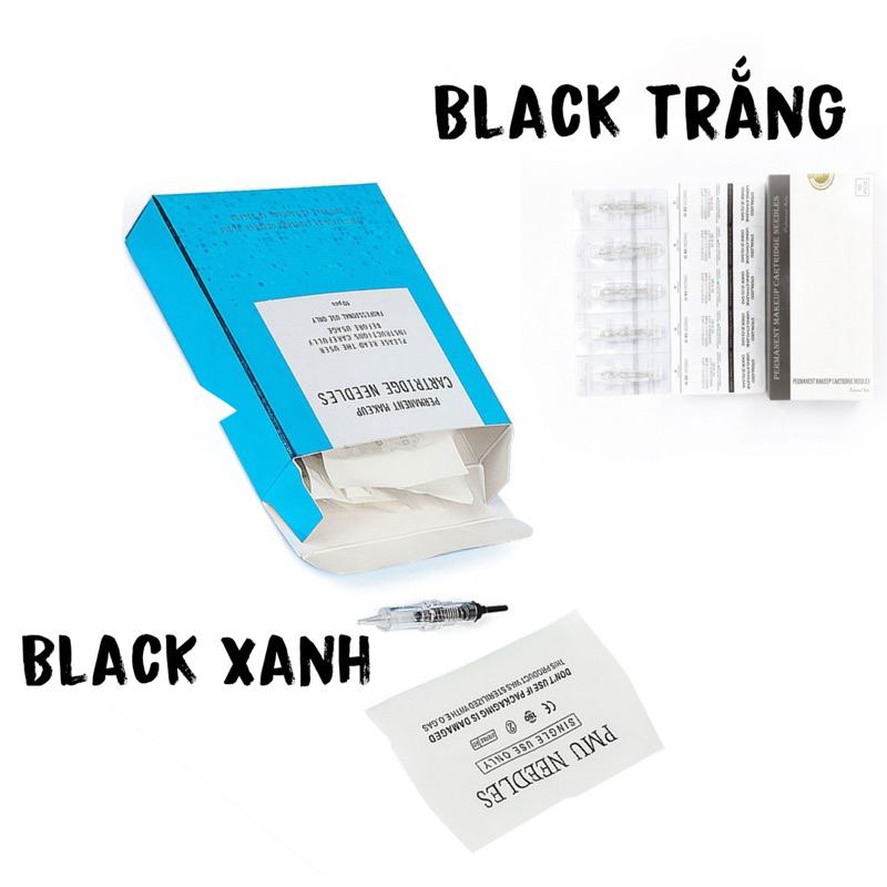 Kim Kỹ Thuật Số Vỏ Trắng Black Pearl