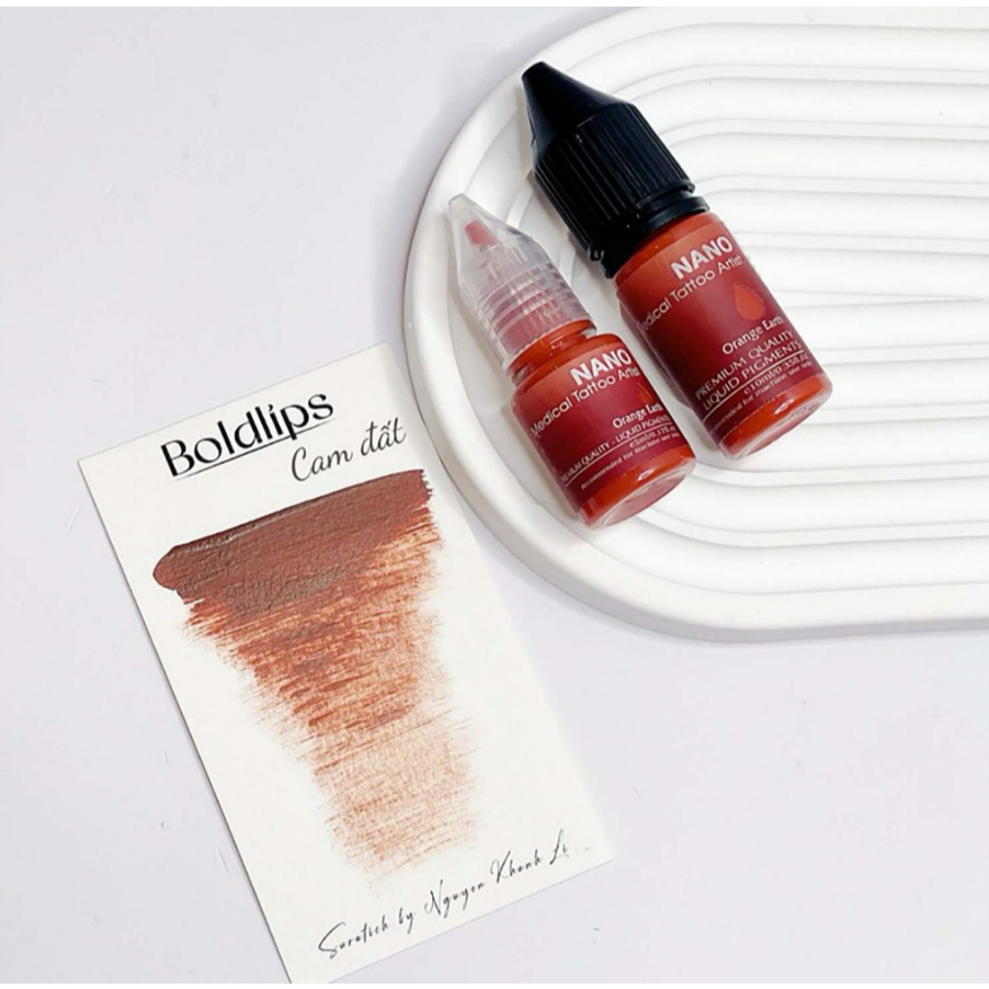 NANO Boldlips Nguyễn Khánh Ly chai chiết 5ml và chai full 10ml chính hãng bong đẹp tự nhiên