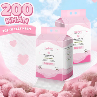 Khăn Mặt Khô Đa Năng Befou Best For You Disposable Face Towel (80 khăn, 200 khăn)