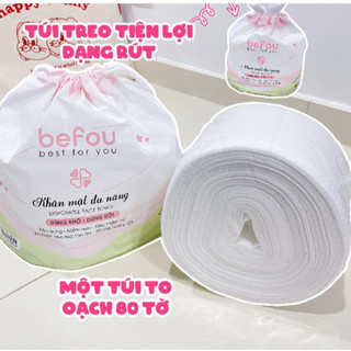 Khăn Mặt Khô Đa Năng Befou Best For You Disposable Face Towel (80 khăn, 200 khăn)