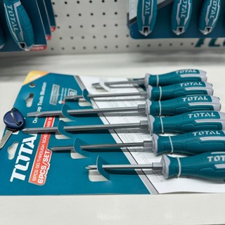 ĐỒ NGHỀ TOTAL Bộ 6 tua vít đóng xuyên THGSS2606