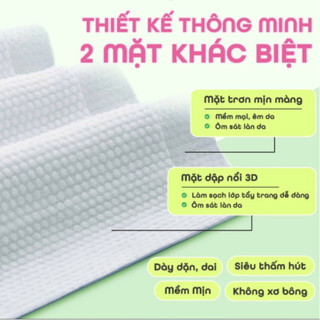 Khăn Mặt Khô Đa Năng Befou Best For You Disposable Face Towel (80 khăn, 200 khăn)