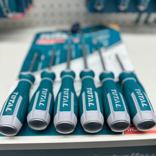 ĐỒ NGHỀ TOTAL Bộ 6 tua vít đóng xuyên THGSS2606
