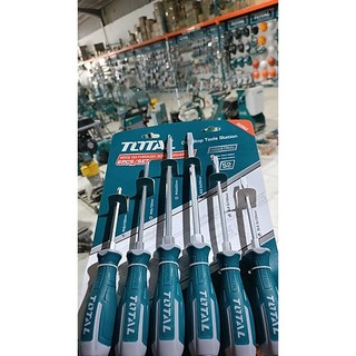 ĐỒ NGHỀ TOTAL Bộ 6 tua vít đóng xuyên THGSS2606