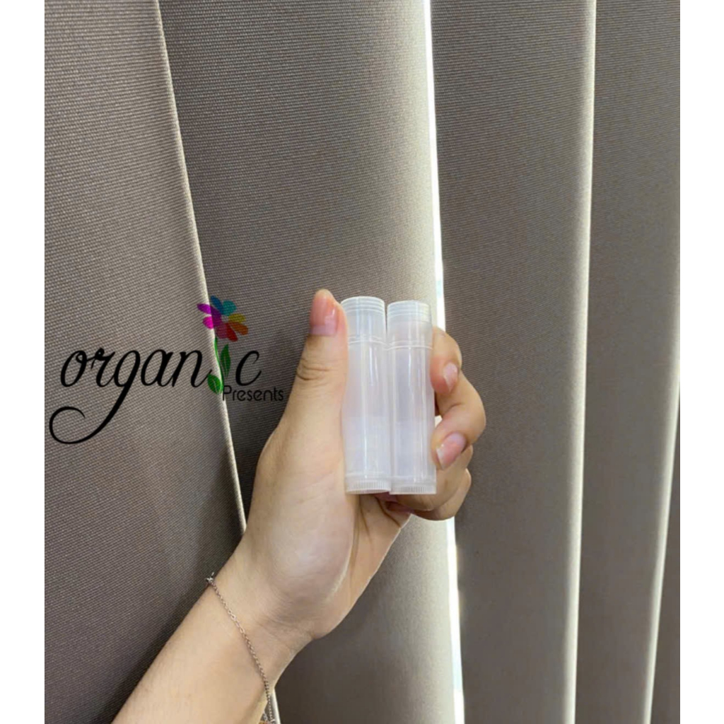 VỎ SON DƯỠNG MINI (NẮP MÀU - THÂN TRONG)