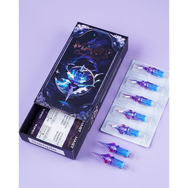 Kim Pen Mast Ocean Heart – Kim Pen Trái Tim Chính Hãng, Dùng Cho Máy Phun Xăm, Đi Sợi Đi Nét Chuẩn