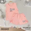 Bộ Ba Lỗ Sát Nách Cotton Bé Gái Thời Trang Dokma DB1552 DB2097 DB3006 DB3011 DB3045