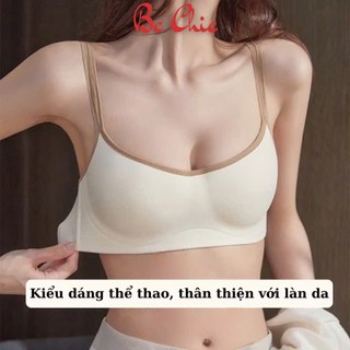 Áo Lót Su Đúc Mát Lạnh A 1127, Không Gọng, Cup Ngang, Đệm Mỏng, Thoáng Khí, Chống Chảy Xệ BC CHIC