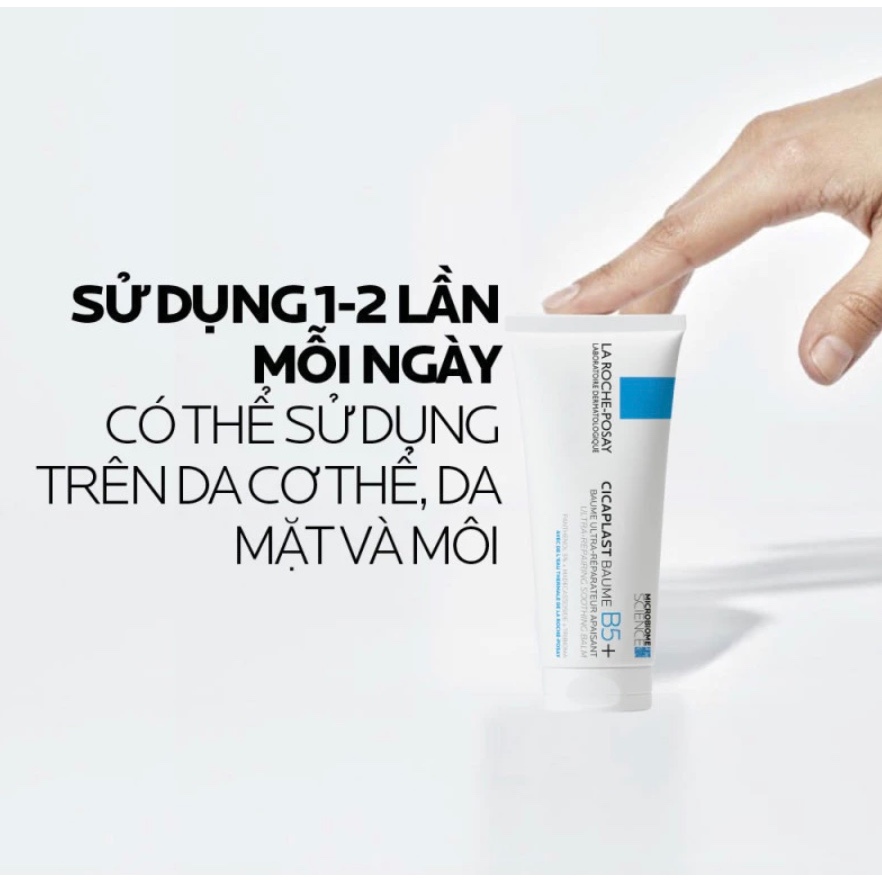 [Hàng Chính Hãng] [Tặng Mặt Nạ] Kem dưỡng hỗ trợ làm dịu & phục hồi da La Roche-Posay Cicaplast Baume B5