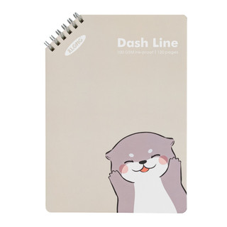 KLONG - Sổ Dash Line Lò xo Kép chéo A5 120 Trang - MS: 962 ♥