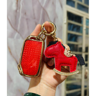 (3 Nút Sừơn ) Ốp khoá Samartkey KIIA Cerato 3 nút 2019-2022