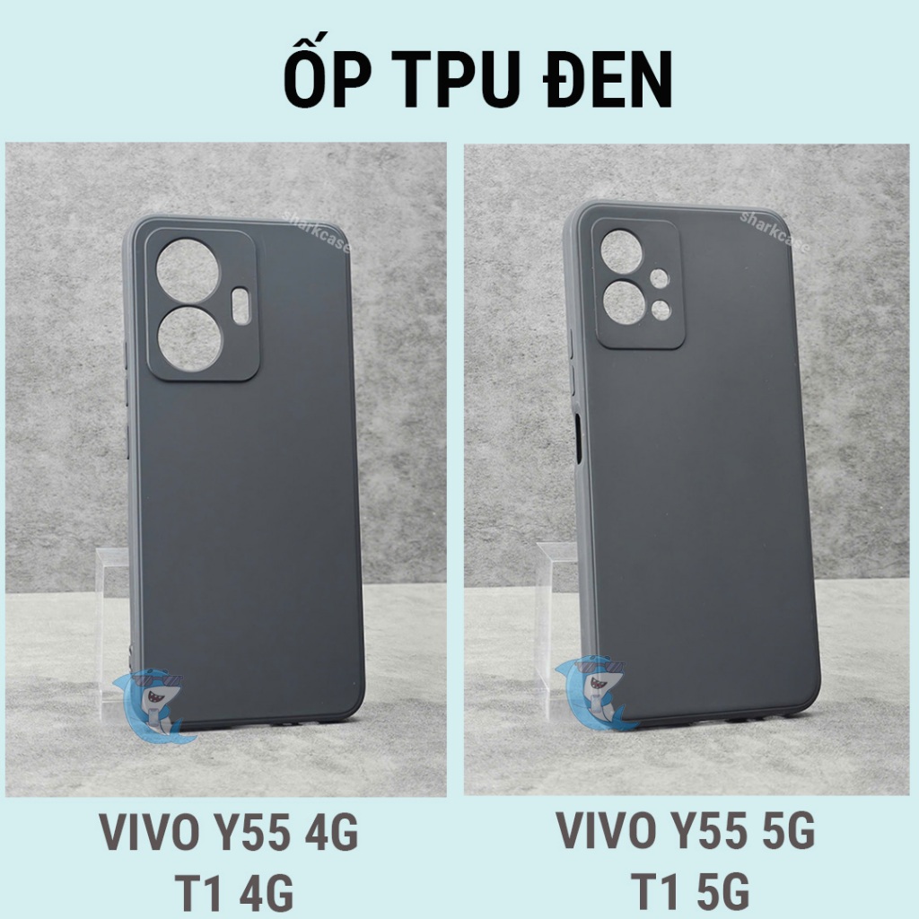 Ốp lưng Vivo Y55 4G 5G Silicon nhựa dẻo trong suốt cao cấp chống sốc cạnh vuông va đập bảo vệ camera