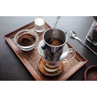 Set Phin Cà Phê Việt Nam Légumes – Phin Inox & Cà Phê Arabica Rang Xay, Quà Tặng Lưu Niệm Việt Nam
