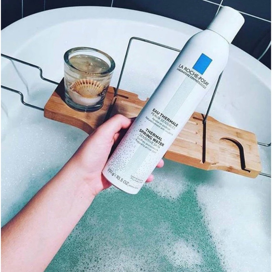 [HÀNG CHÍNH HÃNG][Tặng Mặt Nạ] La Roche Posay Xịt khoáng làm sạch và dịu cho da nhạy cảm Thermal Spring Water 300ml