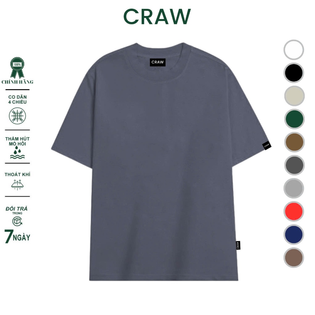 Ảnh Áo thun tay lỡ Gấu 194 Unisex from rộng phong cách vải coton cao cấp dày dặn, co dãn - XD00 2