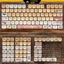 Keycap bộ sưu tập MOA chất liệu nhựa PBT cạnh dày 1.5mm công nghệ in dyesub không mờ của Pcmaster