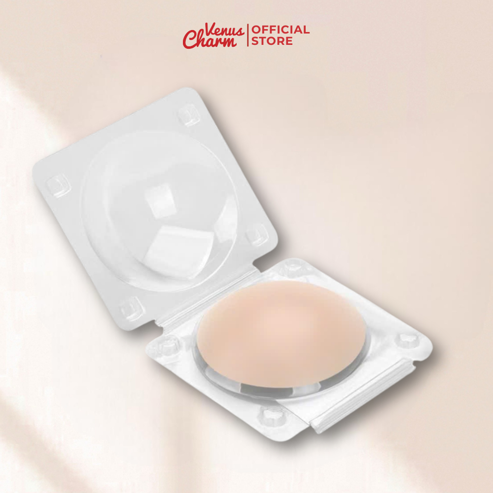 Ảnh Miếng dán ngực SILICON Venus Charm 1 cặp 2 chiếc  sử dụng nhiều lần 3