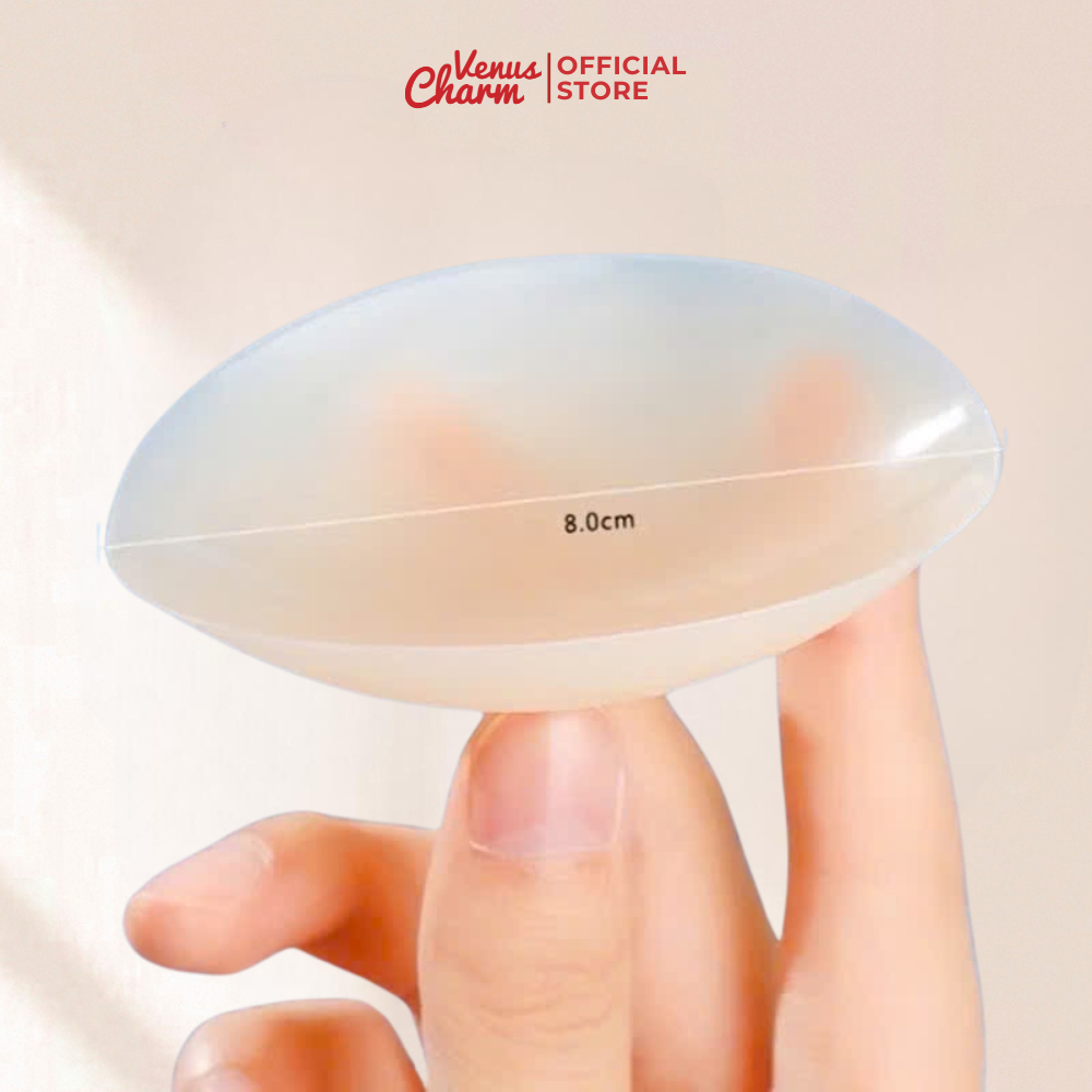 Ảnh Miếng dán ngực SILICON Venus Charm 1 cặp 2 chiếc  sử dụng nhiều lần 2
