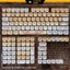 Keycap bộ sưu tập MOA chất liệu nhựa PBT cạnh dày 1.5mm công nghệ in dyesub không mờ của Pcmaster