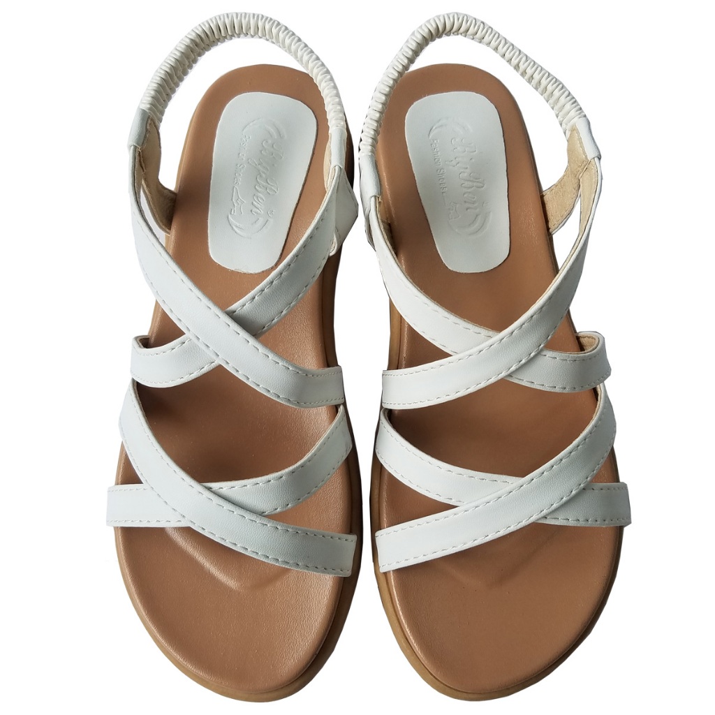 Giày Sandal Nữ BIGGBEN Da Bò Thật HKD957