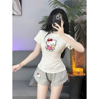 Set bộ đùi hello kitty dành cho nữ