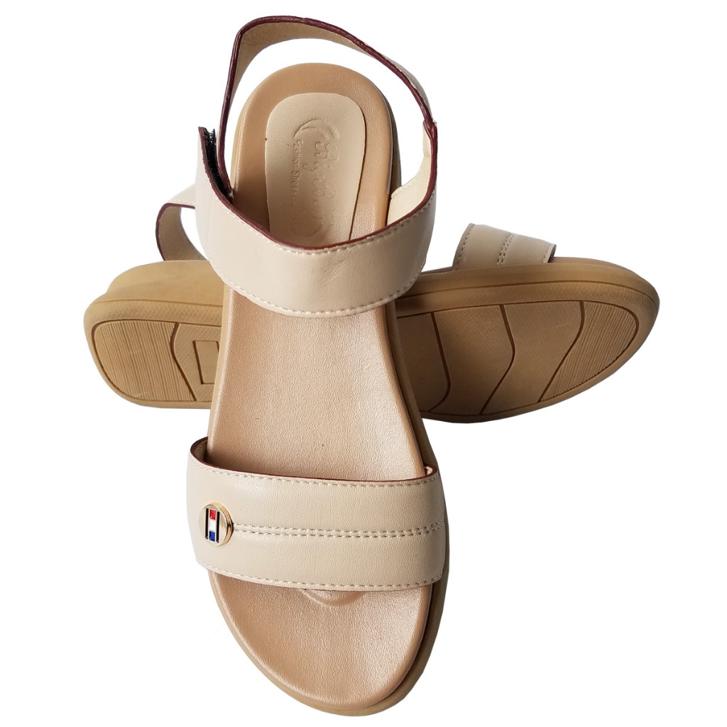 Giày Sandal Nữ BIGGBEN Da Bò Thật HKD958