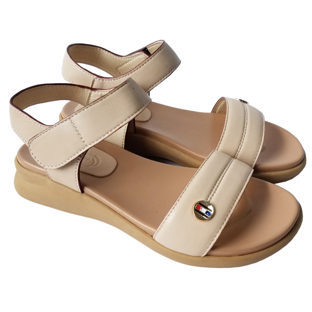 Giày Sandal Nữ BIGGBEN Da Bò Thật HKD958