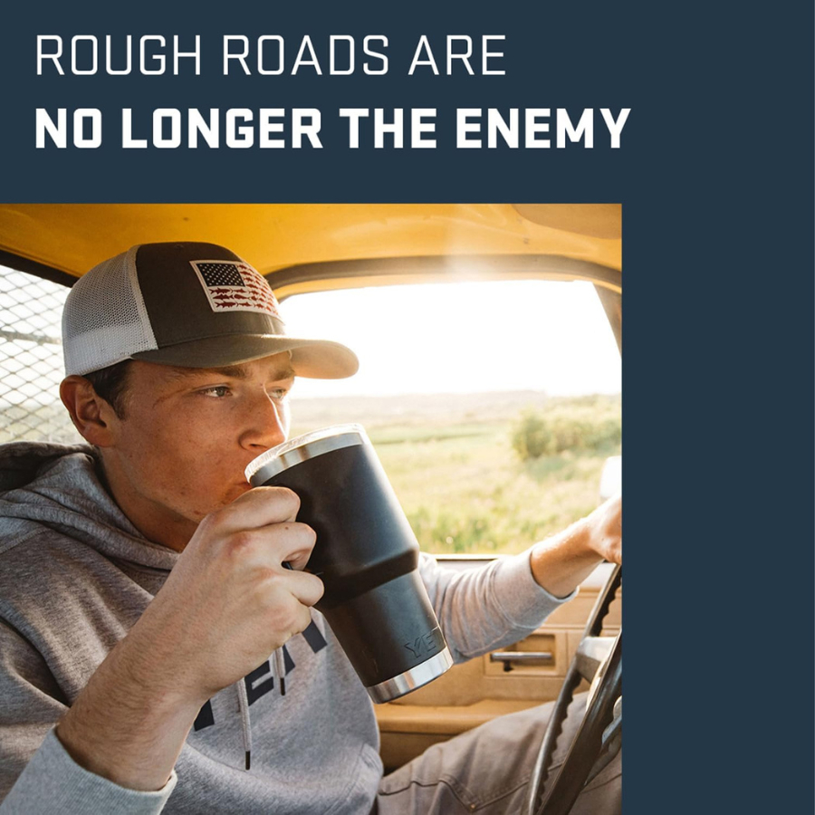 Cốc giữ nhiệt Yeti Rambler 14oz - 18oz - 20oz - 30oz- 35oz - 36oz - 46oz Tumber nắp nam châm [Hàng Mỹ] | BigBuy360 - bigbuy360.vn