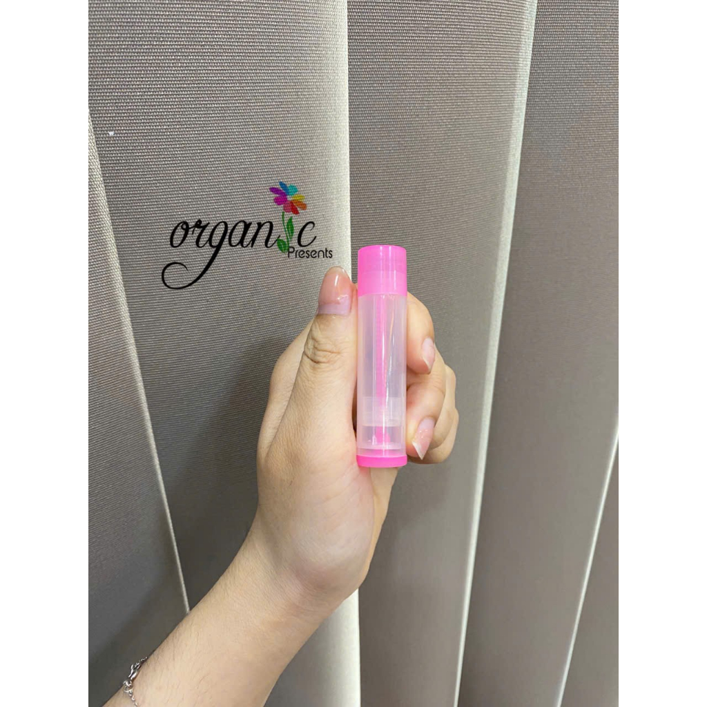 VỎ SON DƯỠNG MINI (NẮP MÀU - THÂN TRONG)