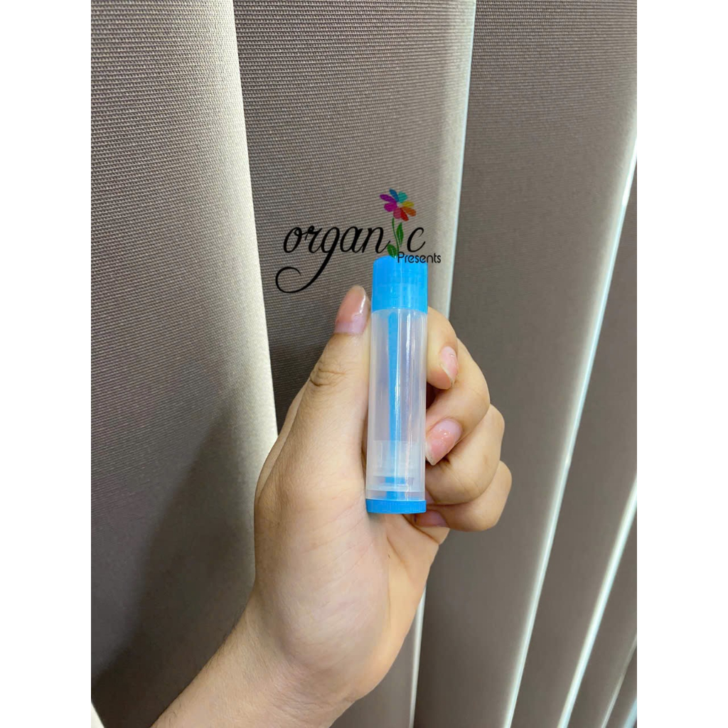 VỎ SON DƯỠNG MINI (NẮP MÀU - THÂN TRONG)