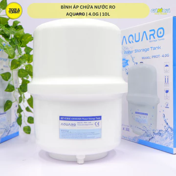 Bình áp máy lọc nước TliTanklife AQUARO 4G (10L), Bao gồm van, cho tất cả máy lọc nước