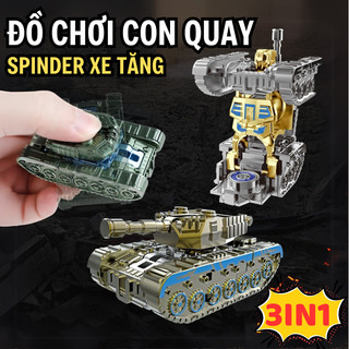 Đồ Chơi Con Quay Fidget Spinner Hình Xe Tăng Tiger Chất Liệu Hợp Kim Cao Cấp- Đồ Chơi Con Quay Giải Trí, Quà Tặng Cho Bé