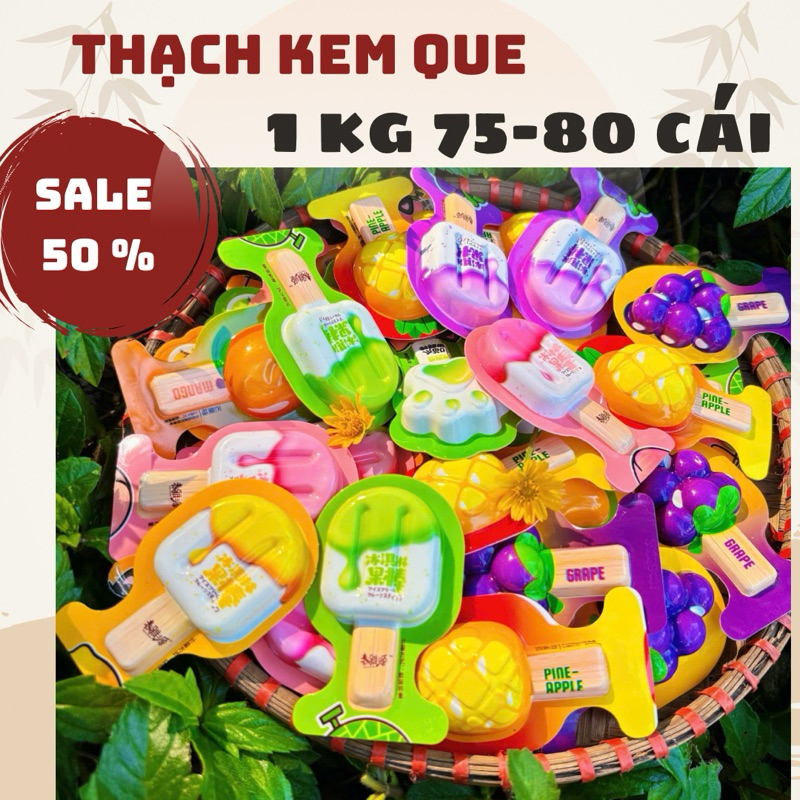 [Túi 1KG ]thạch trái cây 3D CHUNYAYUAN nội địa Trung bổ sung Vitamin C, thơm mát