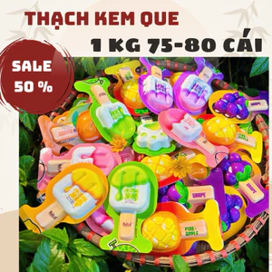 thạch trái cây 3D CHUNYAYUAN nội địa Trung bổ sung Vitamin C, thơm mát