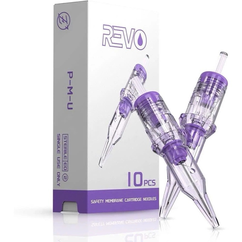 Kim Pen INKIN REVO Kim Màu Tím Eztattoo Hộp 10 kim