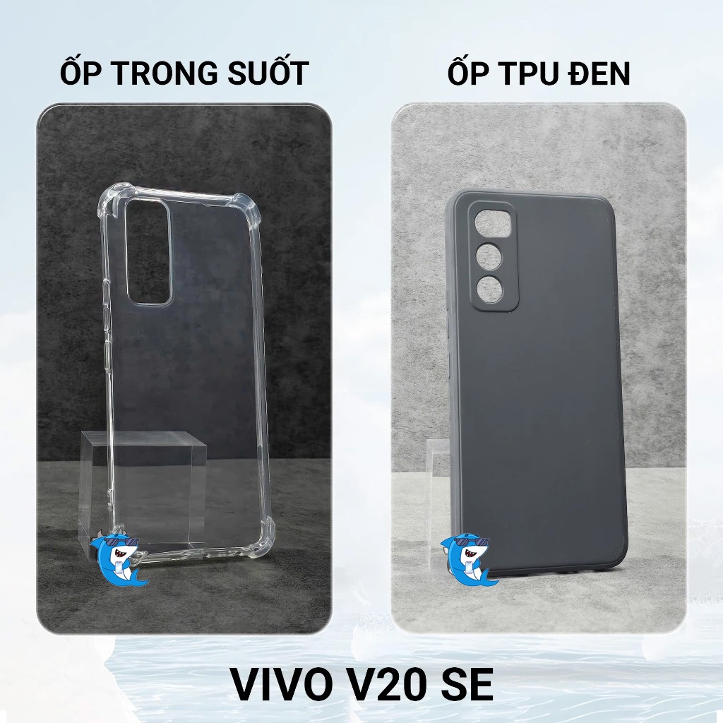 Ốp lưng Vivo Vivo V20 / V20 SE Silicon nhựa dẻo trong suốt cao cấp chống sốc va đập bảo vệ bốn góc
