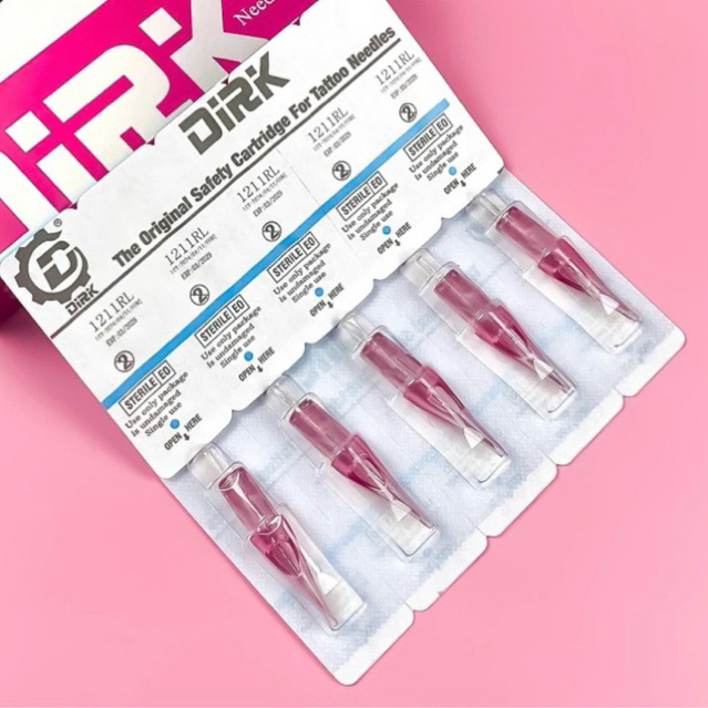 Kim Pen Dirik Hồng Máy Pen Phun Xăm Chính Hãng