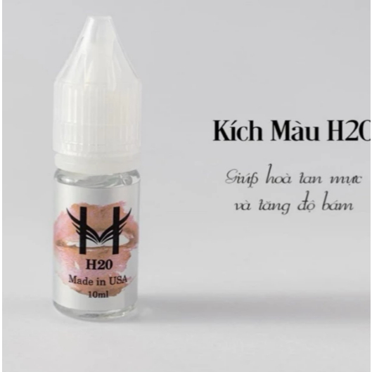 Nước Pha Mực Kích Màu Hoa Đào, Tăng Sắc Màu Phun Xăm, Dung Dịch Hoa Tít