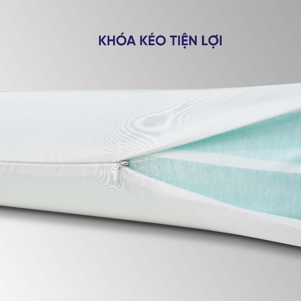 Ảnh Gối foam iComfy Sofy Air công nghệ Aero Memory Foam độc quyền (BST Ngủ Mát) chính hãng Vua Nệm 3