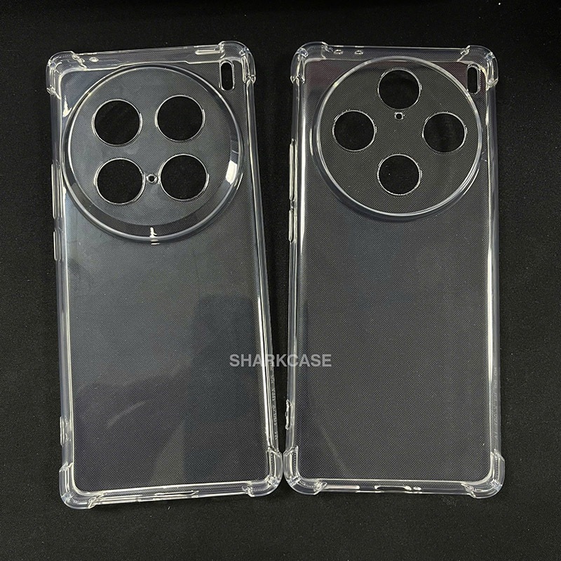 Ốp lưng Vivo X100 Pro, X100s Ultra 5G chống sốc silicon dẻo trong suốt Vỏ bao điện thoại vv
