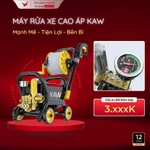Máy Rửa Xe Cao Áp KAW - Công Suất 3000w, Chiều Dài Dây Đến 15m, Tầm Phun Xa 10m, Bảo Hành 36 Tháng — ảnh 1