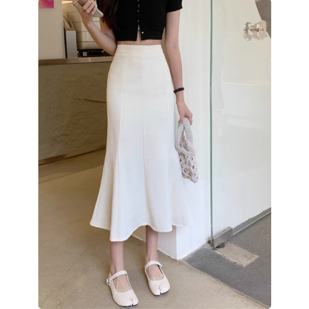 Chân Váy Đuôi Cá 80cm Thiết Kế Riêng Ghép 8 Mảnh 2 Lớp SHOPNGOCTRANG19