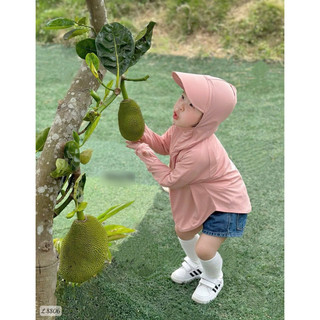 Áo nắng bé 2 màu