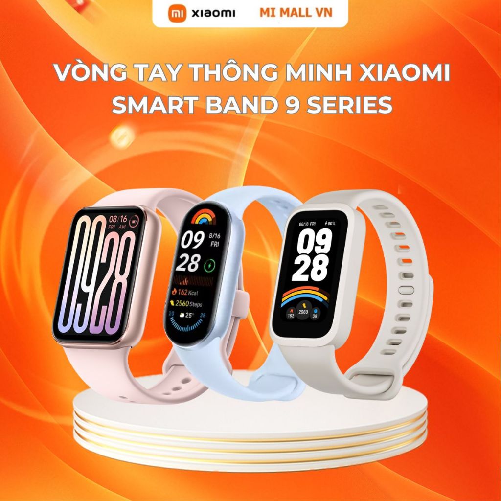 Ảnh Vòng Đeo Tay Thông Minh Xiaomi Mi Band 9, Band 9 Active, Band 9 Pro - Phiên Bản Quốc Tế, Bảo Hành 12 Tháng 1