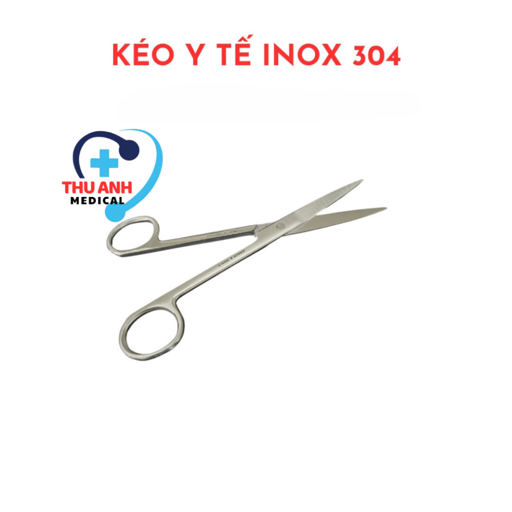 Kéo y tế inox, dùng trong. phòng khám, dài 16cm | Shopee Việt Nam