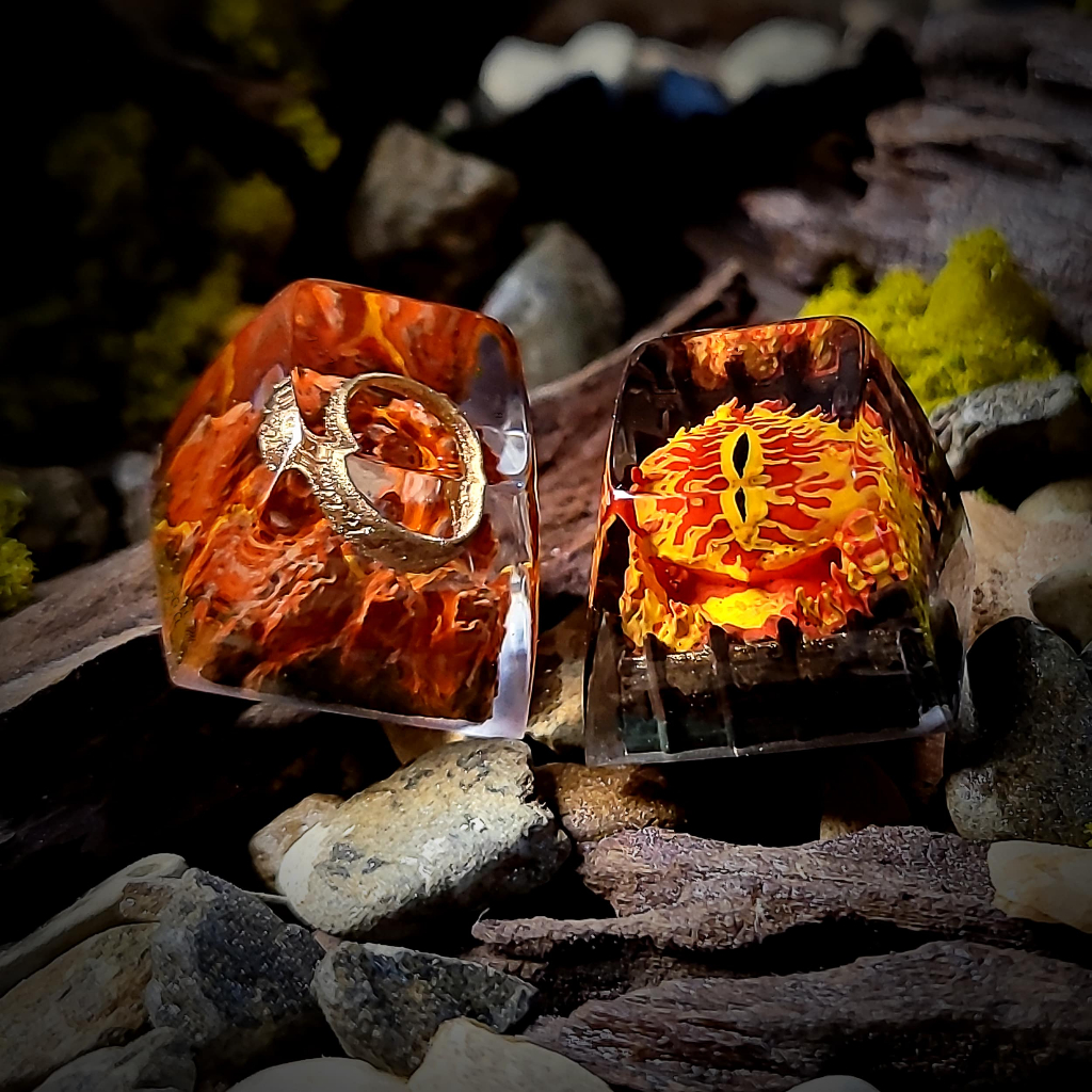 Keycap Ring Resin Epoxy Thủ Công – Keycap Chiếc Nhẫn Huyền Thoại Cho ...