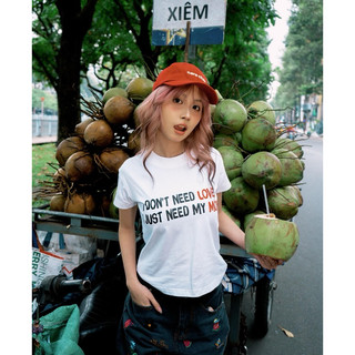Áo Thun Baby Tee Love Mom/ Áo Thun Local Brand Unisex Nam Nữ
