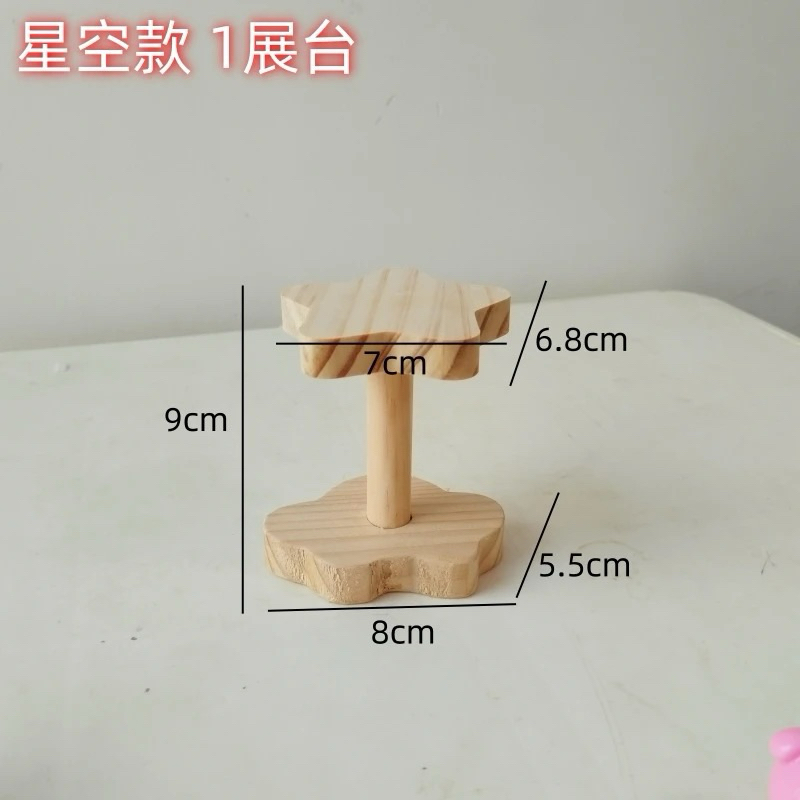 Kệ gỗ hình ngôi sao cực đẹp, decor lạ mắt